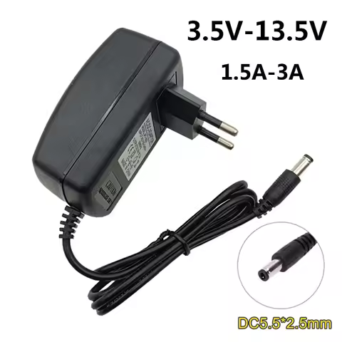9V 7.5V 6V Switching Adaptor AC/DC Adapter 3.5V 12V 1.5A 2A 12 Volt 5V Power Supply 6V 12V Adapters 