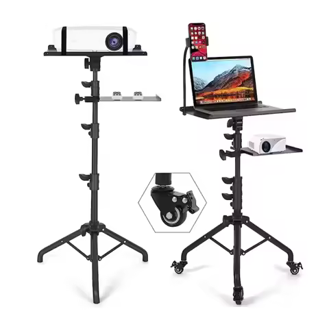 Projector Laptop Tablet Computer Tripod Stand Laptop Projector Laptop Stand 180 Degrees Adjustable U