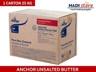 Margarine ! ANCHOR UNSALTED BUTTER 25 KG 25KG BULK DUS