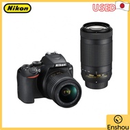 FromJapan[USED]Nikon Digital SLR Camera D3500 Double Zoom Kit D3500WZ