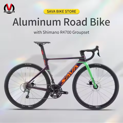SAVA Aluminum Road Bike Low Price Bicycle SHIMAN0 TIAGRAED-R4700 20 Speed Road Bike Race Bike