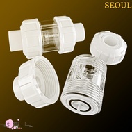 SEOUL Aquarium Check Valves, UPVC Anti-siphon Fish Tank Lifting Check Valve, Economical Non Return T