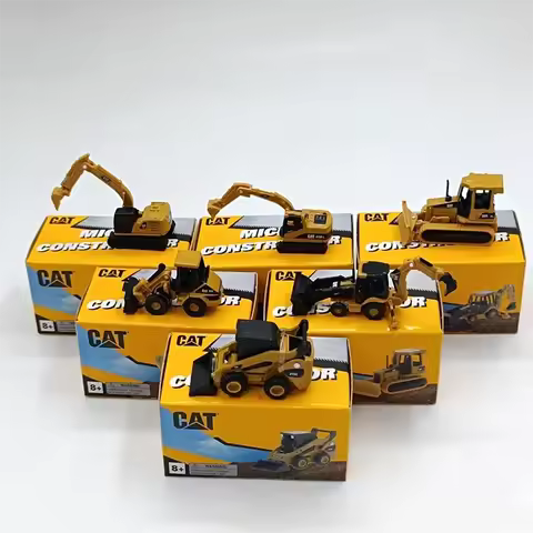 Diecast DM Carter CAT272C CAT315DL CATD5GXL CAT906 CAT320 CAT420E Mini Excavator Shovel Truck Bulldo
