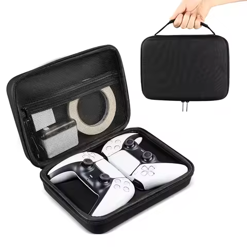 Storage Bag For PS5 Accessories Portable Carrying Case For PS5/PS4/PS3/Xbox Series Controller Dualse