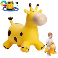ORIEN Animals Jumping Toys, Inflatable Rubber Giraffe Bouncy Horse, Fun Sturdy Anti-fall Thickened R