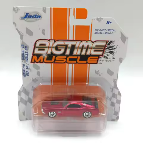 Jada 1:64 Ford Mustang Boss 429 Alloy Car Model Static Collection Decorated Holiday Gifts Toys