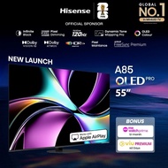 Hisense A85Q 55 inch OLED Pro Smart TV | 120Hz | 1000nits Brightness |Dolby Atmos | IMAX Enhanced