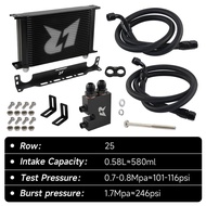 25Row Oil Cooler Kit Fit For BMW 335i 335xi 335ixDrive-Sedan E90 335is 335xi 335i xDrive-Coupe E92 3