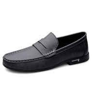 Fashion Men Casual Shoes Summer Classic Men Loafers Moccasins Genuine Leather Breathable Slip on Mal