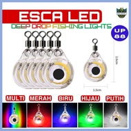 MATA Esca Led Eska Fish Eye Lamp Metal Jig Deep Drop Fishing Light