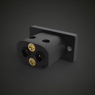 【Best value for money】 Viborg Vi08g Pure Copper 24k Plug Iec320 C7 Power Socket Connector Ac 250v 2.