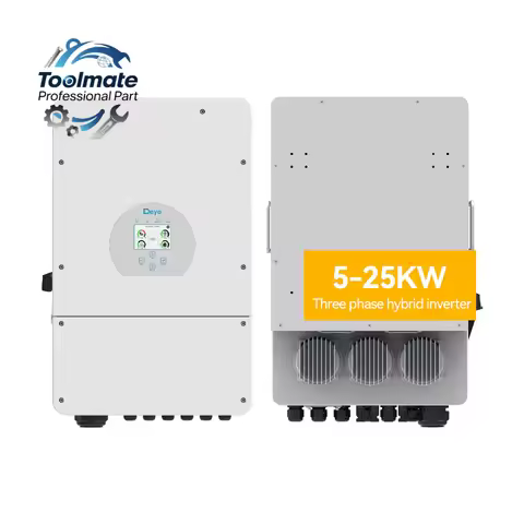 25 Kw 15Kw Hybrid Solar Inverter 10kw 12kw 15kw 3 Phase SUN-5-25K-SG01HP3-EU-AM2 Deye High Voltage H