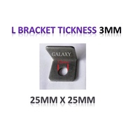 Angle L Bracket Welding / Besi Angle L Bracket Welding / L Angle Bracket Welding / Mild Steel Angle 