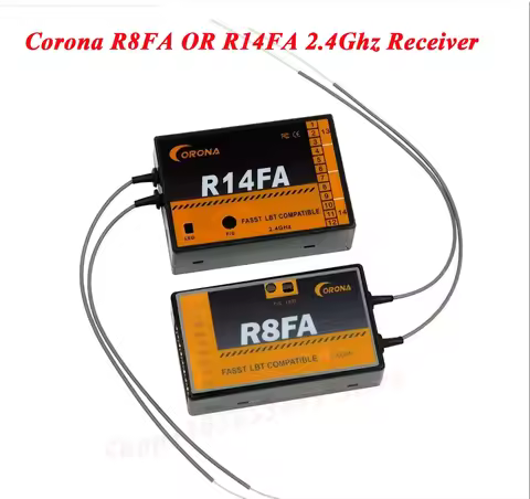 Corona R8FA/ R14FA RC Model Receiver FUTABA 2.4Ghz FASST Compatible Receiver For 10C 12FG 14SG 16SZ