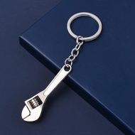 Gantungan Konci Bentuk Kunci Obeng Palu Tang Miniatur Perkakas Bahan Logam Mini Tools Keychain