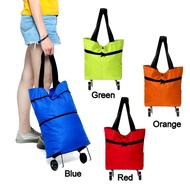 Folding Shopping Cart Laundry Grocery Trolley Dolly Handcart Market Bag