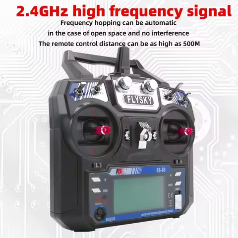 Flysky FS i6 6 channel Model airplane 2.4G remote control vehicle FS i6 Phoenix G7 Chinese English F