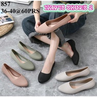 Latest Women's Shoes/ Jelly HYS 857 Rubber Ballet Shoes/Flat Shoes