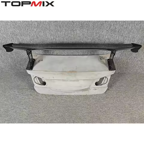 For Honda 2007-2011 Civic Type-R FD2 JS Racing-Style Carbon Fiber GT Trunk Lid Spoiler - 2026 Custom