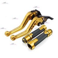 For Honda AIRBLADE 125 /150 /160/AIRBLADE 160 ABS Motorcycle CNC Aluminum Alloy 6-Stage Adjustable Brake Lever Clutch lever Handle Hand Grips Ends