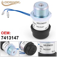 1pc 12V Solenoid valve MM409-67001 195-8411 30L87-00060 30A87-00060 7413147 for S3L2-E2 S4L2 L2E K3 