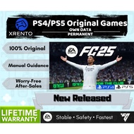 New⚡PS4/PS5⚡Play Station Store Games EA FC25 Football Multiplayers Murah Download Own Data PS Store