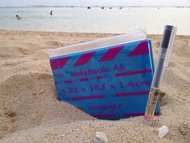 導演拍板筆記簿 A6 - 藍色