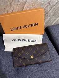 正品LV Sarah 長銀包 Louis Vuitton long wallet