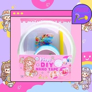 Mainan Nano Tape Masu/nano bubble tape mainan bubble super elastis glitter nano glue set diy mainan 