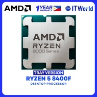AMD Ryzen 5 8400F 6Cores 12Threads Desktop Processor without cooler - Tray Type itw