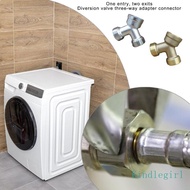KING Water Splitter For Dishwasher And Water Heater Install 3 Way Garden Hose Adapter