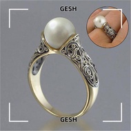 GESH 14K Engagement Vintage Wedding Jewelry