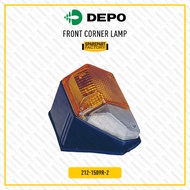 Corner Lamp Right Turn Signal Lamp Toyota Landcruiser Land Cruiser FJ75 1984-1999 Black DEPO
