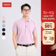 CANIFA men's polo shirt with collar short sleeve 8TP25A002