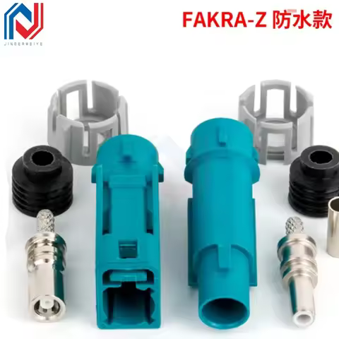 1PCS/lot Universal Fakra Type Z -J/K-1.5/2.0 Waterproof Male/Female Car Camera Connector RG174 RG316