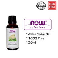 Now Foods, 100% Pure Atlas Cedar Essential Oil (30 ml)