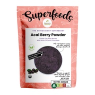 Nature's Superfoods Organic Raw ACAI Berry Powder, Freeze-Dried (90g)
