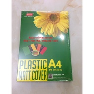 Bìa Mika sần mờ A4 TMG 8251 tập 50 tờ - Bìa mica sần