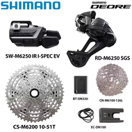 SHIMANO NEW DEORE Di2 M6250 Groupset 12s RD M6250 Rear Derailleur SW M6250 Shifter CS M6100 M6200 Ca
