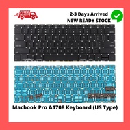 New Keyboard for Apple Macbook Pro 13" A1708