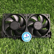 Super QUIET double fan to cool aquarium water - Single fan to cool aquarium water