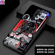 Softcase GLASS OPPO A9 2020/A5 2020 Blessings Of Success Together (SOFTCASEGLASS) - CASE [TUMB] Casing OPPO A9 2020/A5 2020 Newest 2024 SOFT CASE GLASS TPU OPPO Can Pay On The Spot