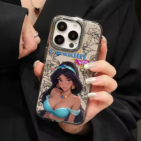 Aladdin Jasmine Princess Phone Case For Google Pixel 10 9A 9 8A 8 Pro XL Transparent Soft TPU Cover 