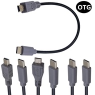 Mini USB to USB C OTG Cable,Micro USB to USB C OTG Cable,USB C to USB C OTG Cable,On-The-go Data Con