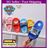 (SG Seller) PAW Patrol Children Slipper Toddler Girl Boys Shoes EVA Non-slip Baby Slides Shoes Indoor Bathroom Home Wear