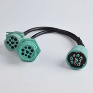Suitable for Commings Diagnostic Line Detection Line Plug 9-Pin Connection Line J1939-9PIN Connector