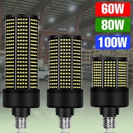 100W E39/E27 LED Daylight Corn Light 100~277V 80W Warehouse Recessed Candle Lamp 60W Indoor Bedroom 