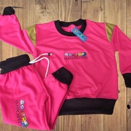 DB222 }} PKT 3 Sets | Baby Terry Girls' Clothes Random Motif