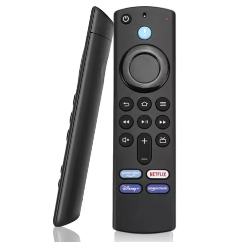 【Official Replacement Remote for Fire TV Stick】 Works with 3rd Gen/4K MAX/Lite/Fire Cube & Alexa Voi