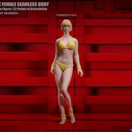 (暫時賣晒,我有機會整再賣)(改造品)(見唔到關節的Figma/shf) Tbleague 兵人 SHF figure 1/12 T02B 歐美 原廠 原創角色 頭雕+身體+支架